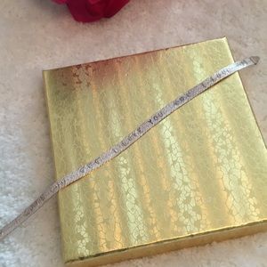 Sterling Silver I Love You ♥️♥️ Bracelet